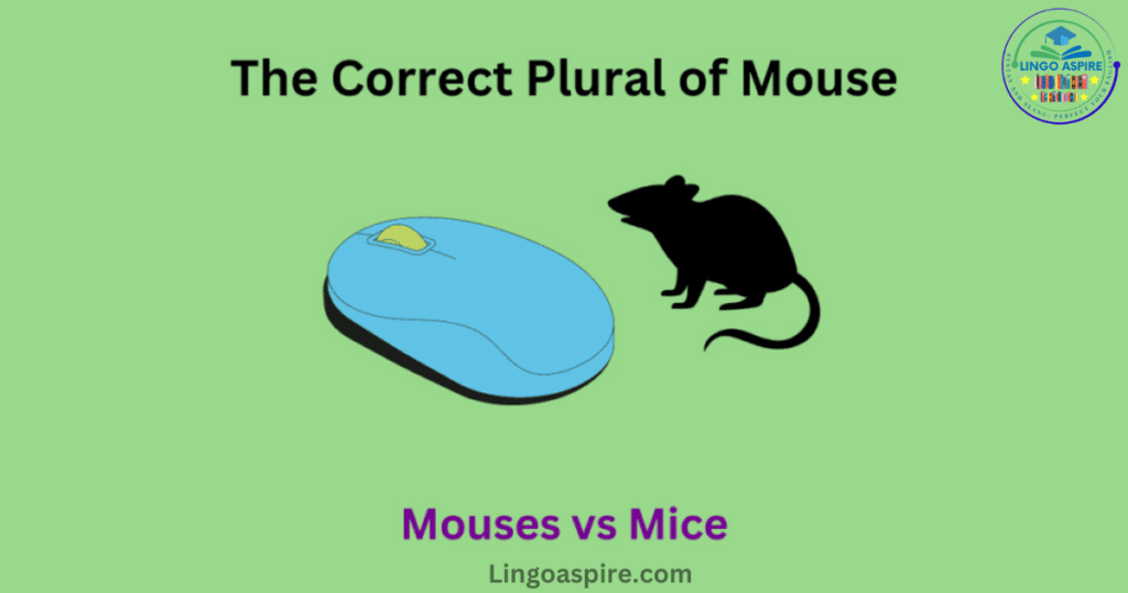 Using Mouse, Mouses vs. Mice in Sentences