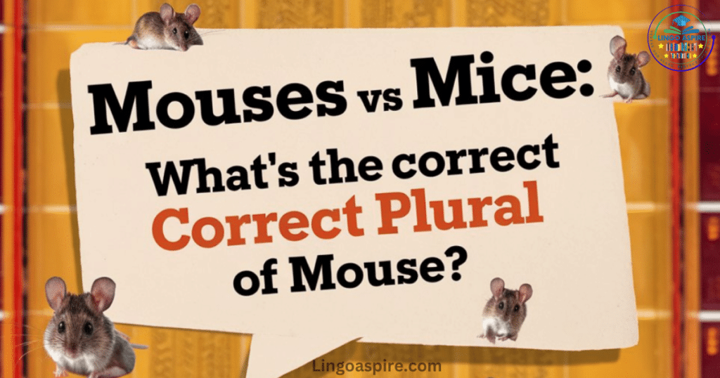 The Plural of "Mouse" in Different Contexts