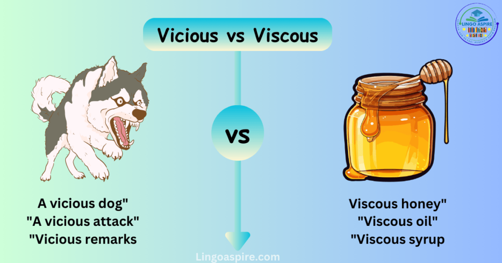 Vicious vs Viscous