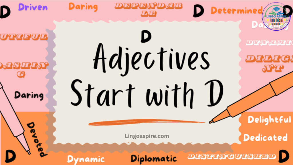 Positive Adjectives That Start With D